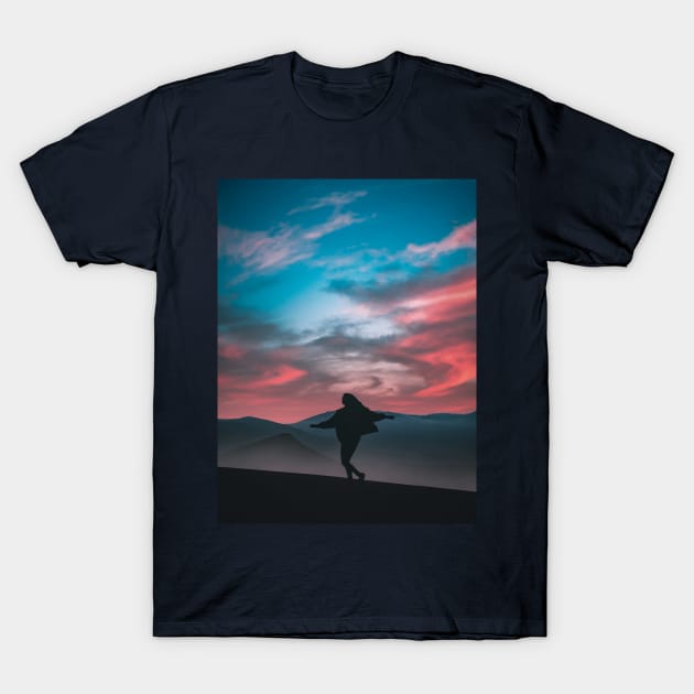 I am free. T-Shirt by m1a1visuals